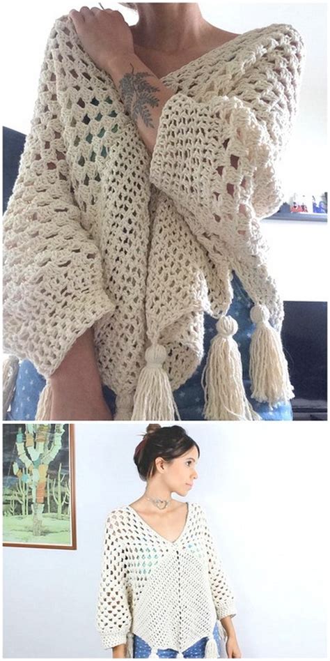 Beautiful And Exceptional Free Crochet Coat Patterns