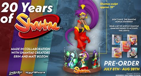 Переиздания и мерч Shantae в честь 20 летия Хоумбрю проекты Новые