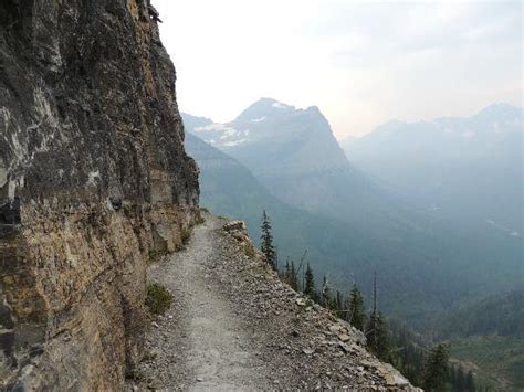 Highline Trail Stretches 76 Miles From Logan Pass To Granite Park