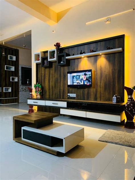 Pin By Thenameissandeep On Tv Wall Units Hall Interior Design Tv