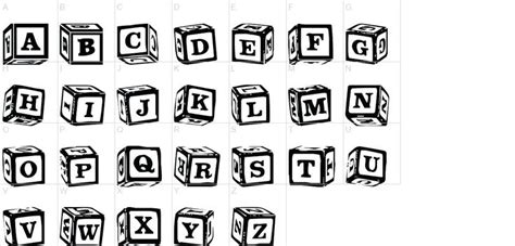 The Alphabet And Numbers Are Drawn With Black Ink