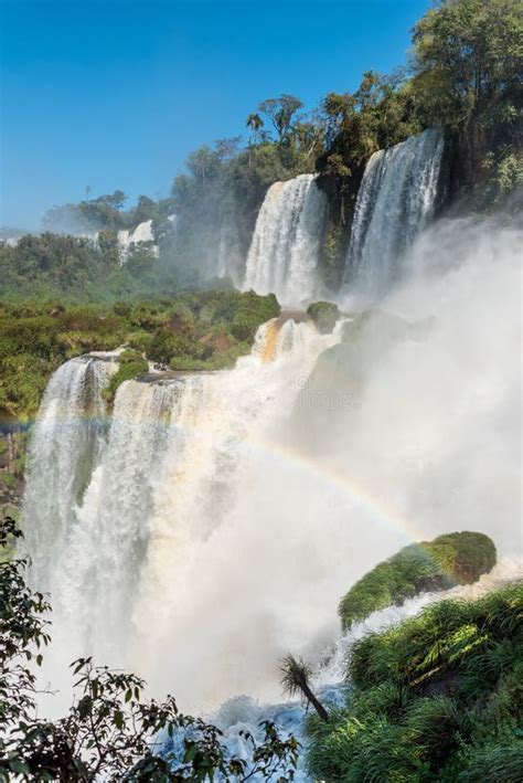 Iguazu Falls In Misiones Province Argentina Stock Image Image Of