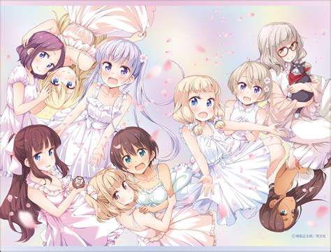 Tokunou Shoutarou New Game Ahagon Umiko Hazuki Shizuku Hoshikawa Hotaru Iijima Yun Sakura Nene