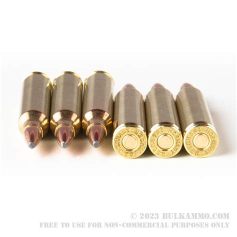 20 Rounds Of Bulk 204 Ruger Ammo By Hornady 40gr Sp