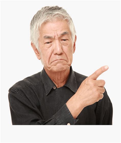 Clip Art Confused Old Man Angry Asian Old Man