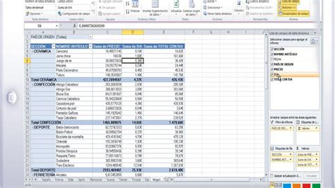 Microsoft Excel Excel Tablas Dinámicas 5 On Vimeo