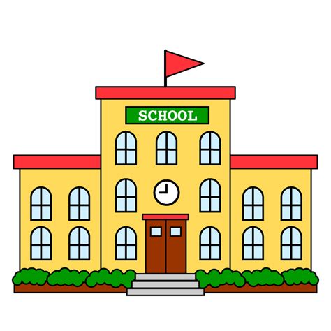 School Building Clipart Download Picture｜illustoon Imagenes De