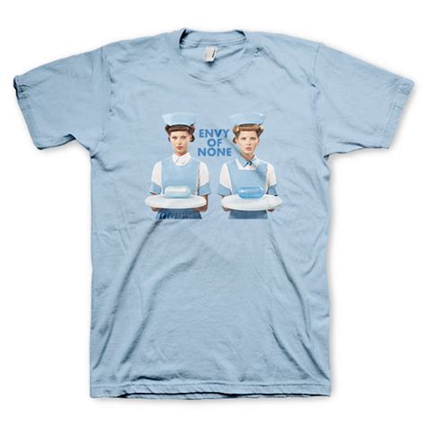 Envy Of None Ladies And Logo Light Blue T Shirt Vision Merch