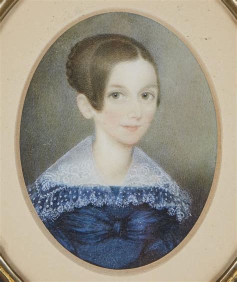 Sold Price Miniature Portrait Mary Wenzel Ca 1830s Painting Invalid