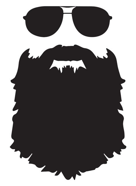 The Bearded Man Svg File Vector File Beard Svg Instant Download Cricut