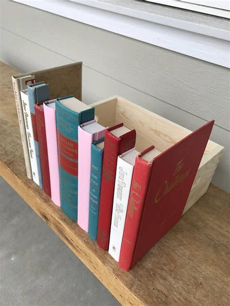 Decorative book box / fashionable book box / designer book box / designer fake book. Ready to Ship Faux Book Box Router Hider Turquoise Blue ...