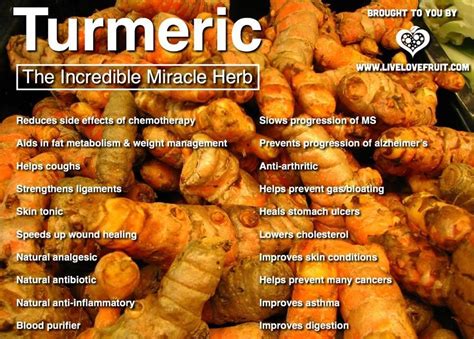 Turmeric Is A Miracle Herb Purifyyourbody Com Turmeric Health