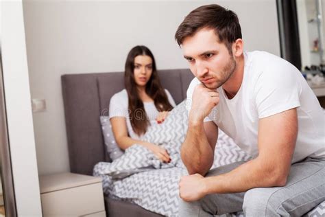 Unhappy Married Couple And Sexual Problems Concept Stock Image Image Of Difficulties Husband