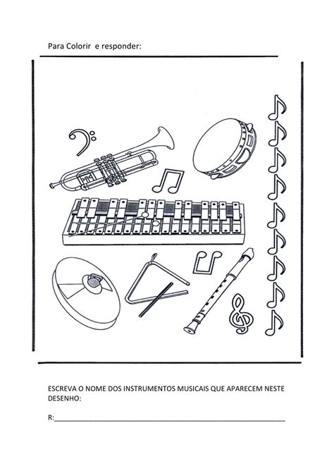 Atividades Com Instrumentos Musicais
