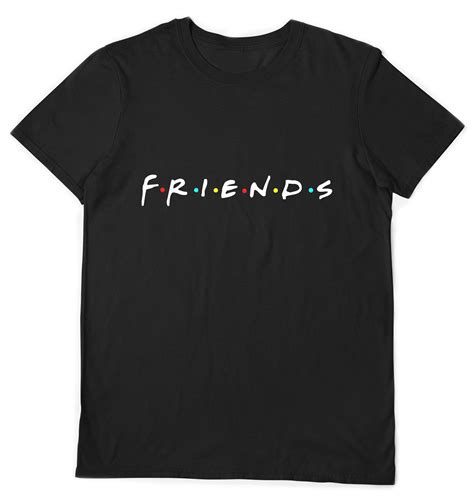 Friends Tv Show Unisex T Shirt Friends Graphic Printed Tee Etsy