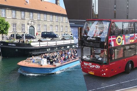 Copenhagen Hop On Hop Off Bus With Boat Option