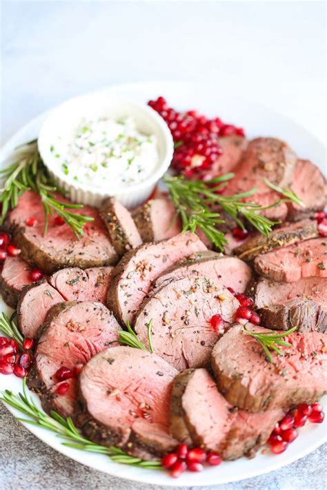 The allure of beef tenderloin pulls hard when properly cooked until the surface is seared to a glistening mahogany and the center is tender and running with beefy juices, it is one of the most regal, festive and delectable things a cook can serve as a finishing touch, serve the meat with a pungent, creamy. Best Beef Tenderloin with Creamy Mustard Sauce | Recipe ...