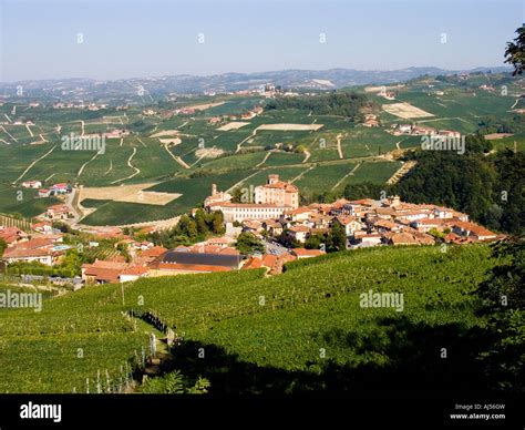 Barolo Village Langhe Piemonte Piedmont Italy Stock Photo Alamy