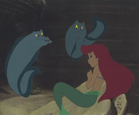Disney The Little Mermaid Animation Cels Of
