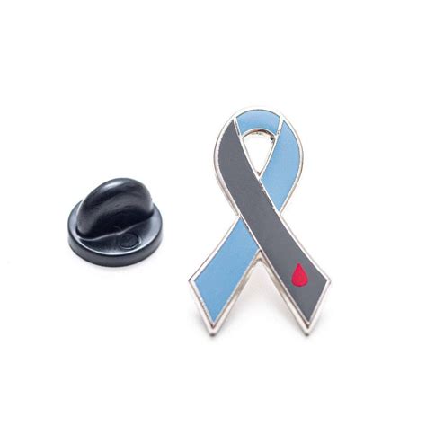 Diabetes Awareness Ribbon Enamel Pin Dream Maker Pins