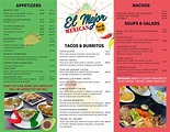 Menu | El Mejor Mexican Bar & Grill