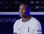 Destiny Udogie: It's an "honor" to join Antonio Conte's Tottenham ...