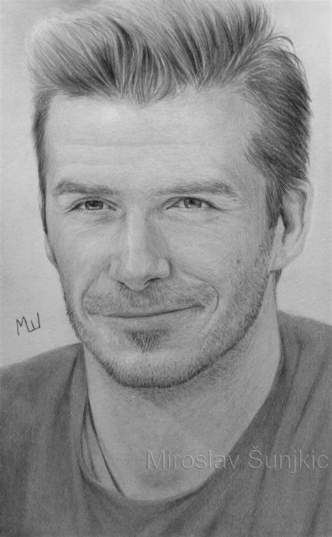 David Beckham Drawing Image Drawing Skill