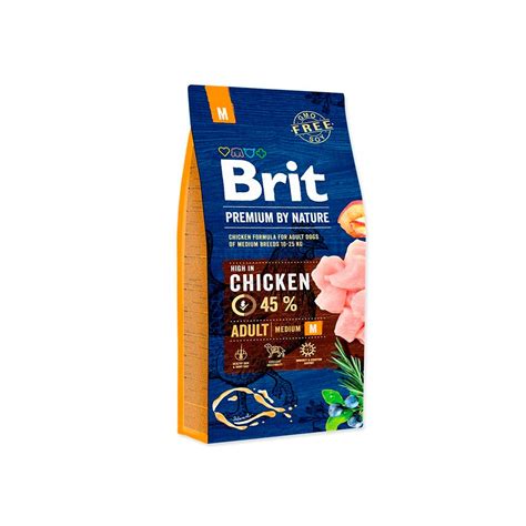 Brit Premium By Nature Adult Medium Chicken