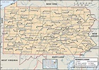 Printable Road Map Of Pennsylvania | Printable Maps