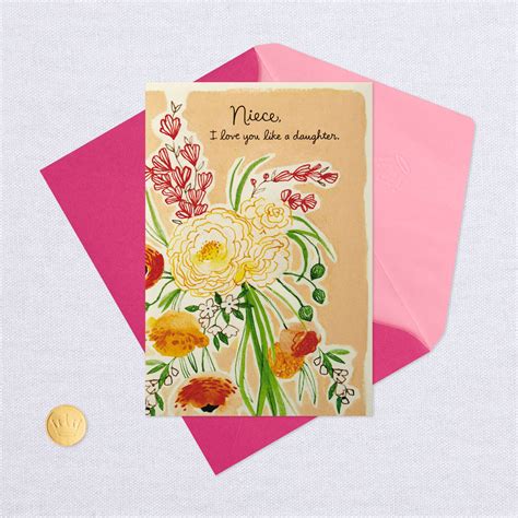 I Love You Like A Daughter Mothers Day Card For Niece Greeting Cards Hallmark