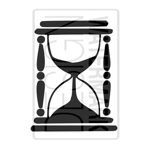 Clipart Of Hour Glass
