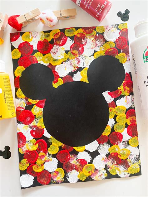 10 Easy Mickey Mouse Crafts For Kids Abcdee Learning