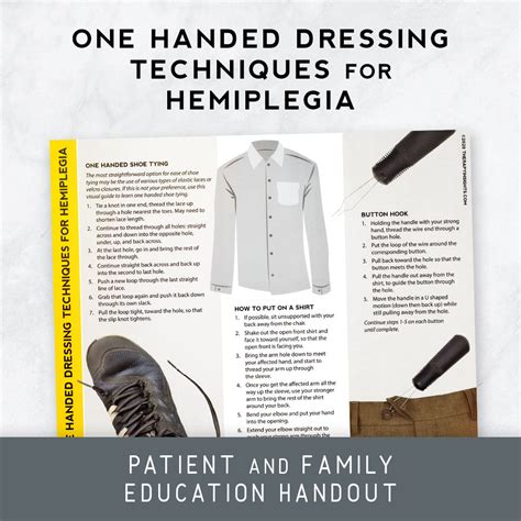 One Handed Dressing Techniques For Hemiplegia Therapy Insights
