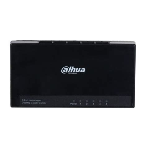 Dahua Dh Pfs3005 5gt L Switch Para Escritorio 5 Puertos Gigabit Ethernet 101001000 Diseño
