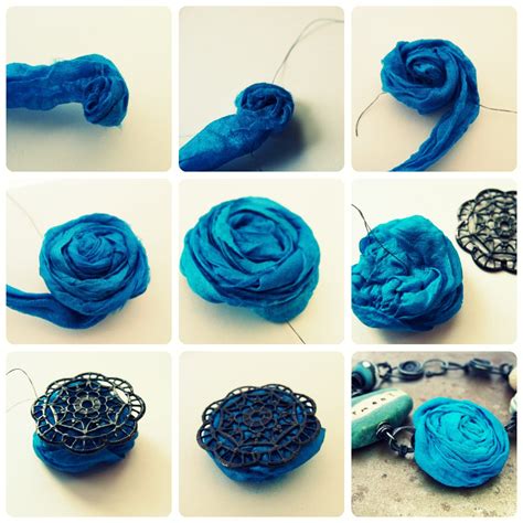 Art Bead Scene Blog Ribbon Rosettes Tutorial