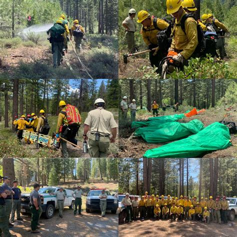Us Forest Service Firefighters Ready For Wildfire Yubanet