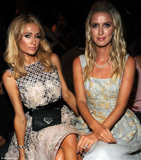 Paris Hilton And Sister Nicky Turn Heads In Pretty Frocks At New York Fashion Week Daily Mail