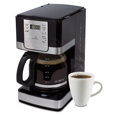 Mr Coffee 12 Cup Programmable Coffee Maker Stainless Steel Reviews 2019
