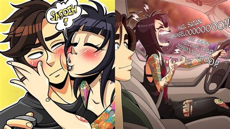 Artist Illustrates Everyday Life With Her Husband New Illustrations Comic Books YouTube