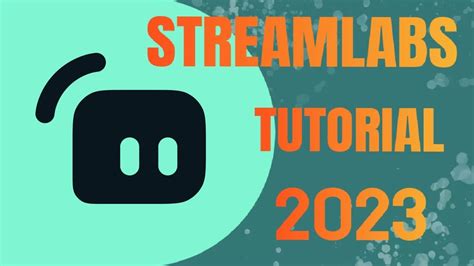 Como Configurar Streamlabs Obs 2023 Tutorial YouTube