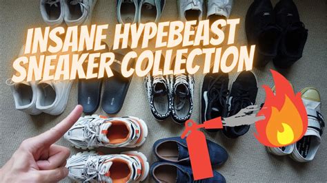 Insane Hypebeastdesigner Sneaker Collection Youtube