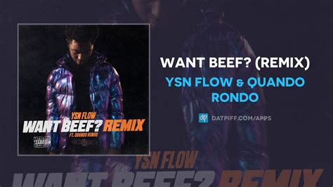 Ysn Flow And Quando Rondo Want Beef Remix Audio Youtube