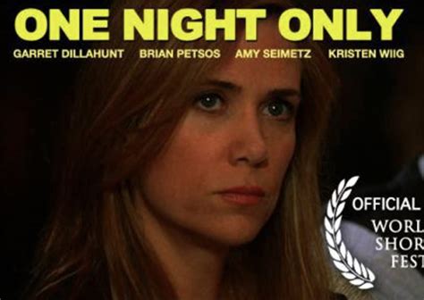 One Night Only Short 2009 Imdb