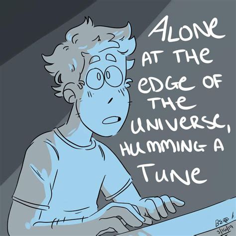 Alone At The Edge Of The Universe Humming A Tune On Spotify