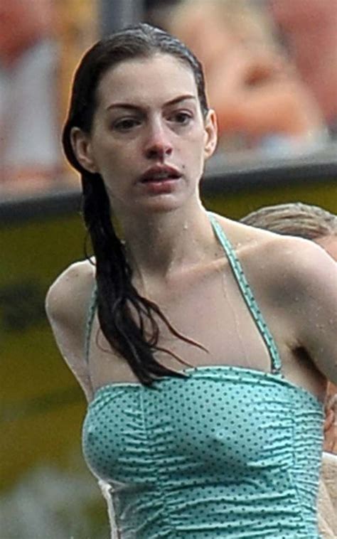 Anne Hathaway Exposing Fucking Sexy Body And Huge Nipples In Bikini Porn Pictures Xxx Photos