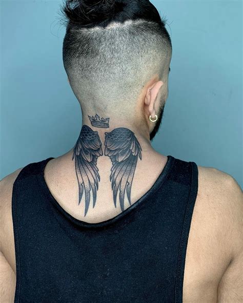 10 Best Angel Neck Tattoo Ideas That Will Blow Your Mind