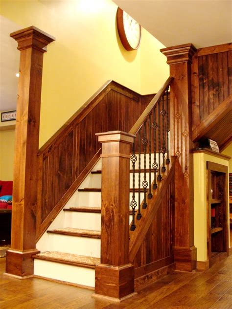 Basement Remodel Traditional Staircase New York By Adirondack