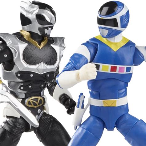 Power Rangers Lightning Collection In Space Blue Ranger Vs Silver