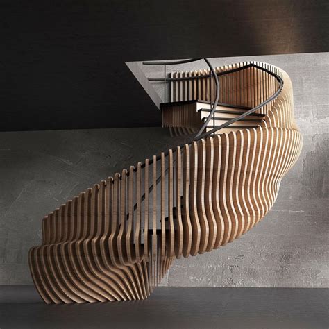 51 Spiral Staircase Designs That Build A Unique Twist Parametrisches