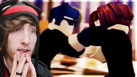 Kreekcraft Reacts To The Bacon Hair 3 The Guests Roblox Movie By